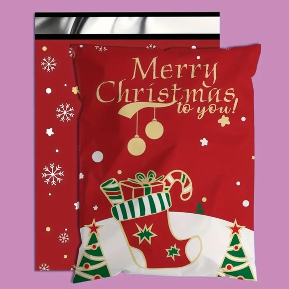 20 10x13 Poly Mailers & 500 Stickers - Picture 2 of 9